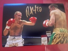 Listing image for DAZZO WILLIAMS v John Simpson Signed Boxing Photo Boxing Memorabilia