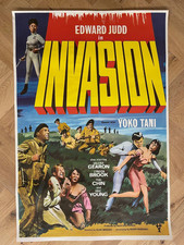 Listing image for Invasion 1966 Original British Film Movie Poster Science Fiction Alien Adventure
