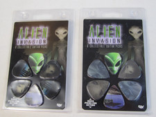 Listing image for Alien Invasion Collectible Guitar Picks - Two Packs - 12 Count Total - New