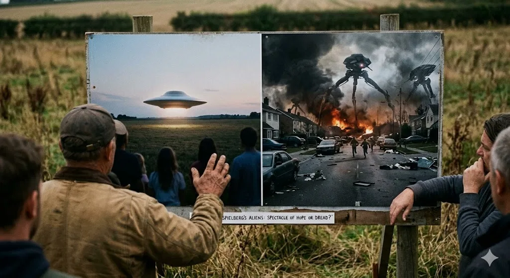 Overview image for Are Spielberg's Aliens Friendly or Frightening?