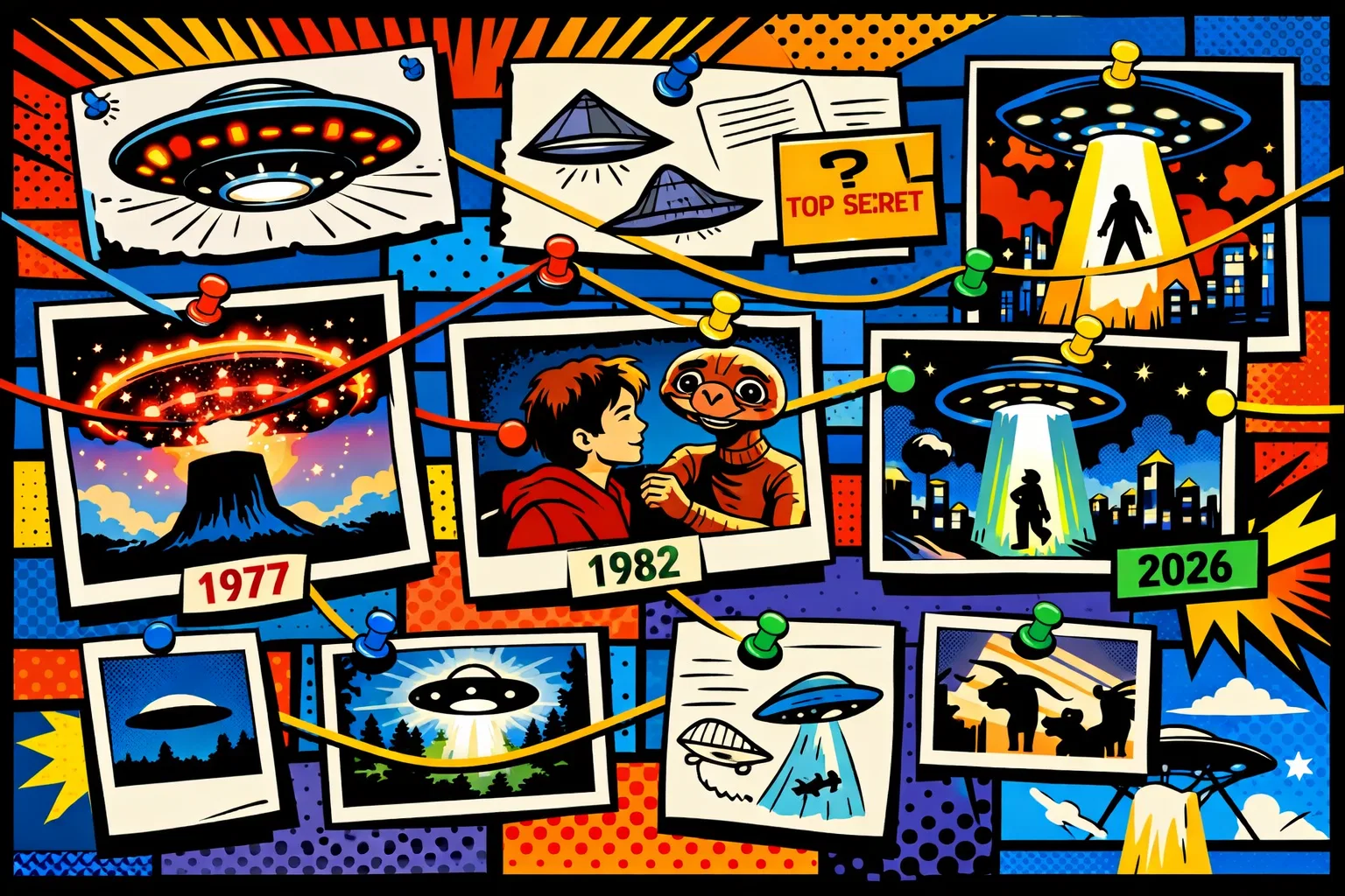 Overview image for How Spielberg's UFO Vision Evolved